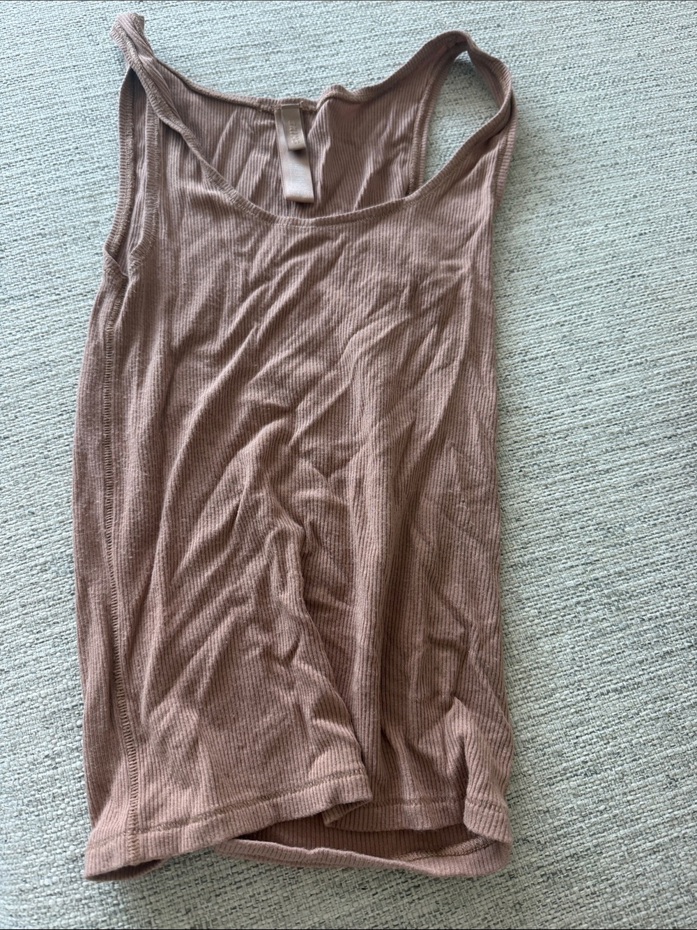 Skims sleep tank top Ribbed - Mauve Pink